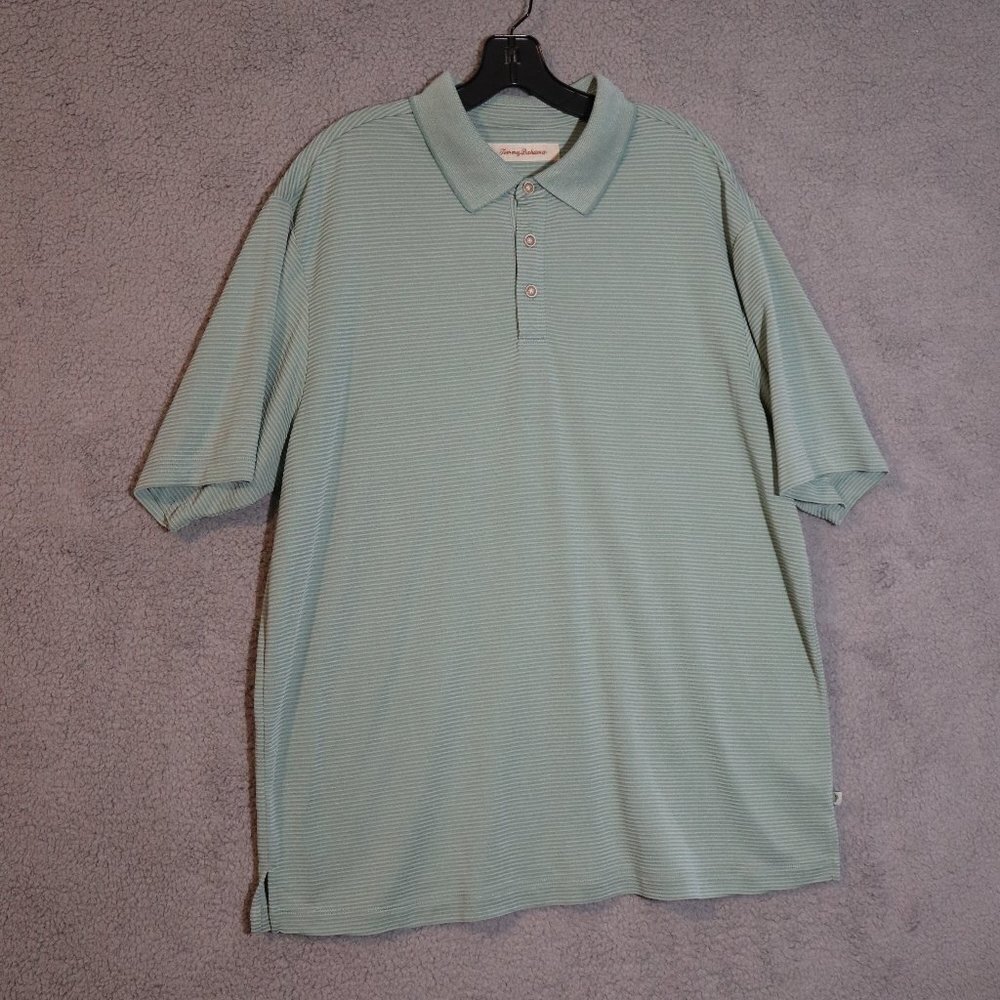 Men's Green Polo Shirt Size XL/TG